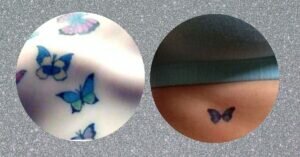 Simple Butterfly tattoo ideas 