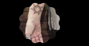 Wrist Sun Tattoo