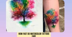 Watercolor Tattoos Fade 